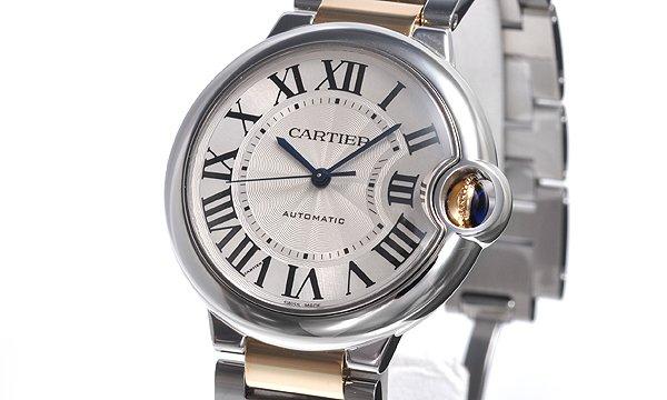 カルティエ バロンブルー W6920047 ステンレス シルバー 37.0mm